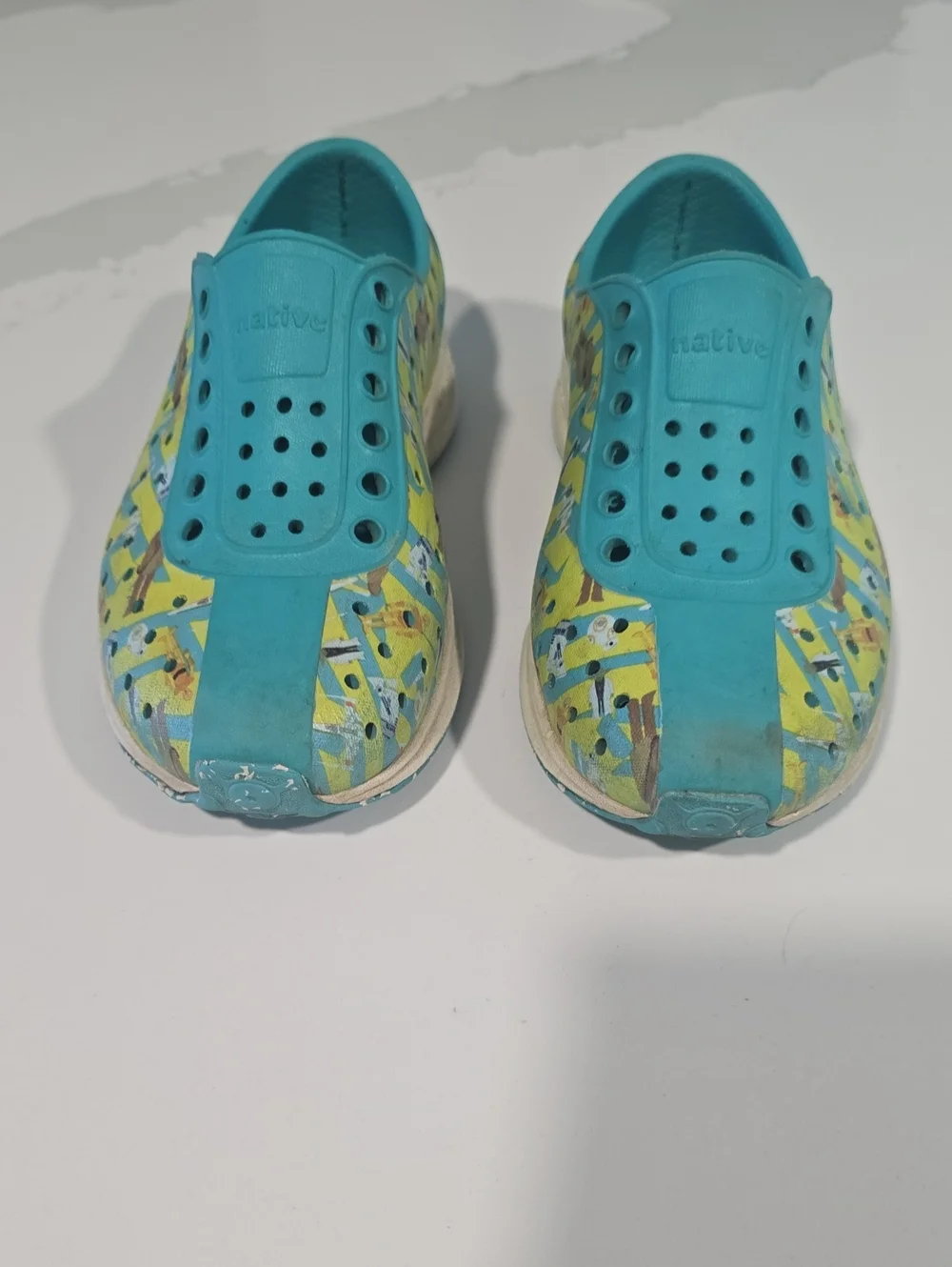Native Water Shoes Star Wars Size Pattern 10